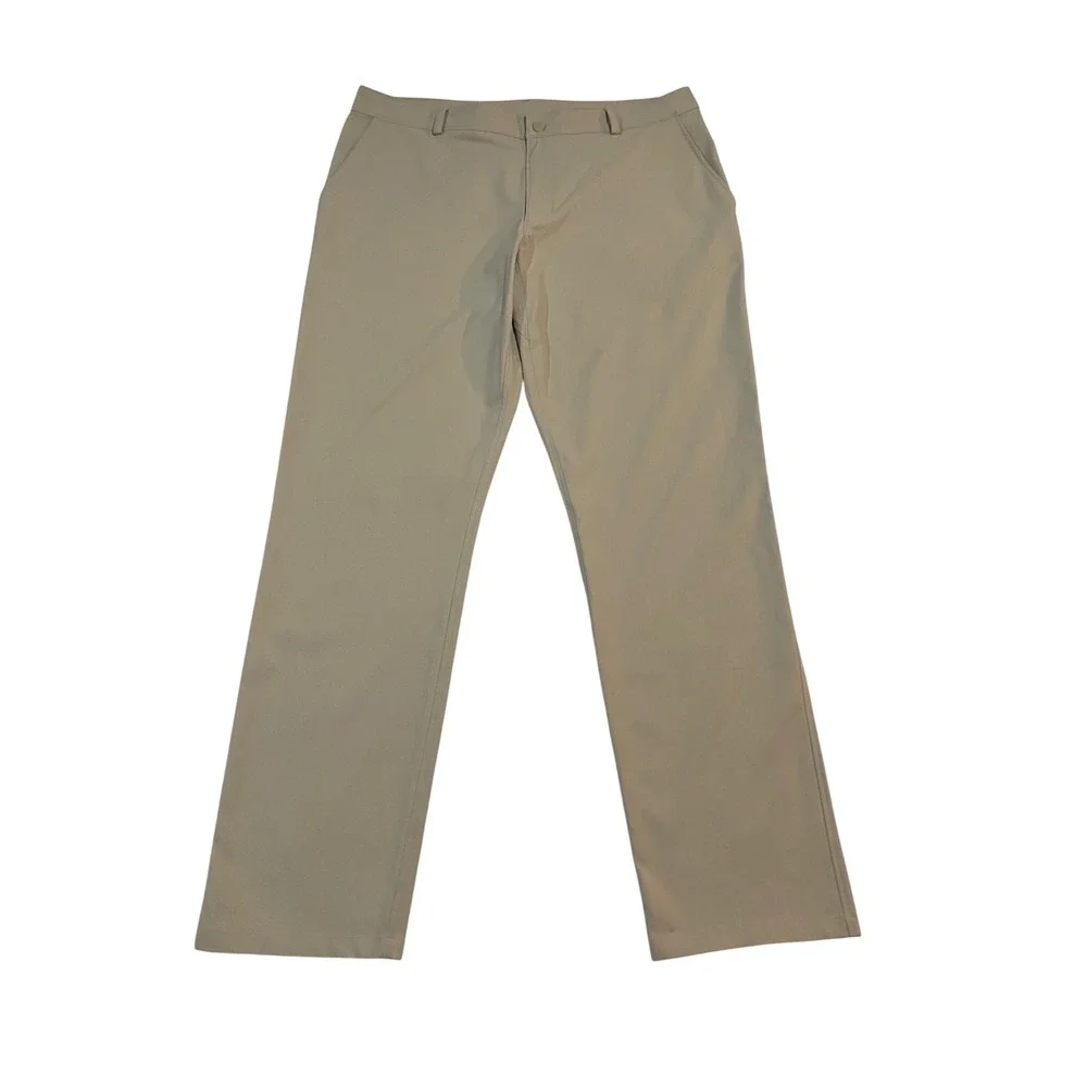 The North Face Mens NF0A5A4K City Standard Modern Fit Chino Pants Tan Khaki 40L
